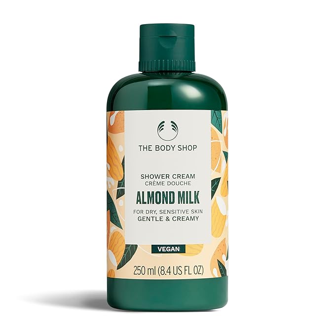 The Body Shop Almond Milk Shower Cream, 8.4 Ounce