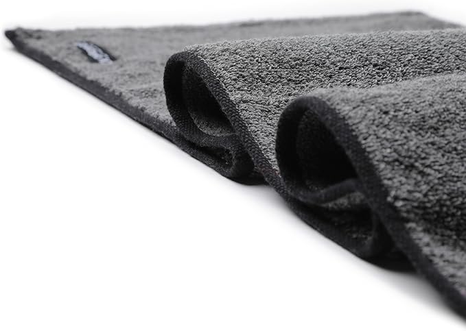 FACESOFT 2X Pro Infused Charcoal Detox Sweat Towel - Double Activated Charcoal for Deeper Detox - Absorbent Exercise Towel for Gym and Sports - Beauty - 1 Pc
