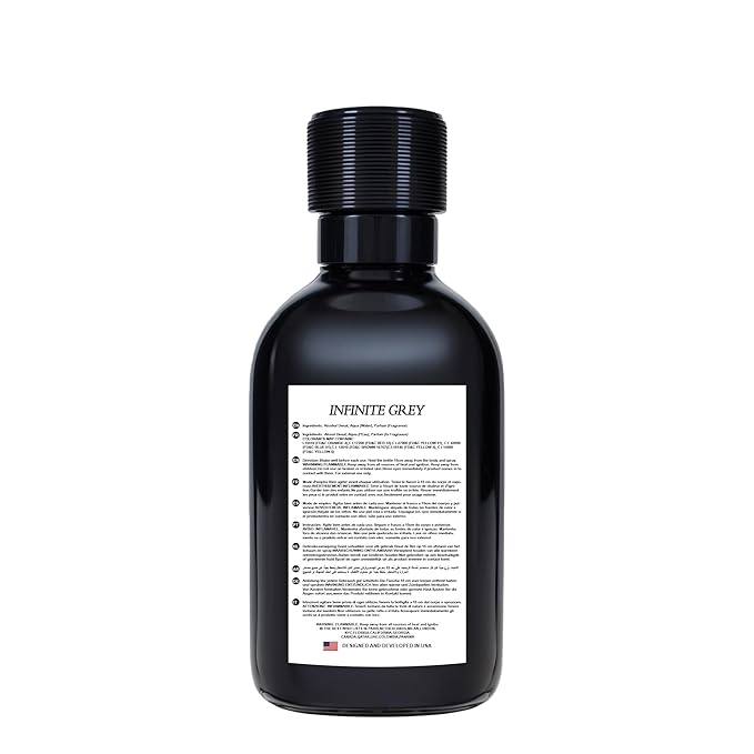 Hybrid & Company Infinte Grey For Men Eau De Toilette Vaporisateur Natural Spray 3.4 Fl Oz