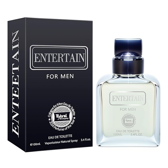 Hybrid & Company Entertain For Men Eau De Toilette Vaporisateur Natural Spray 3.4 Fl Oz