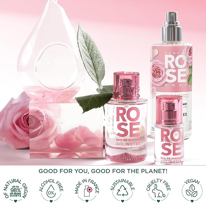 Solinotes Paris Rose Brume parfumée 250ml