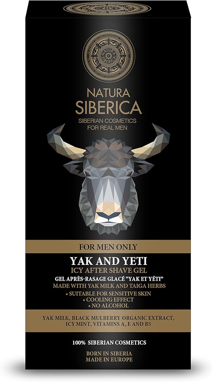 Natura Siberica for Men Only Yak and Yeti After Shave Gel 150ml