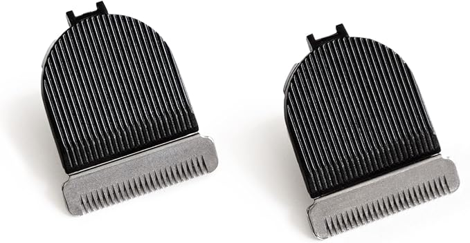 MARLOWE. No. 146 Ceramic Trimmer Replacement Blades for MARLOWE. No. 145 Body and Beard Trimmer for Men, Easily Replaceable Blades for Head to Toe Personal Body Grooming, Pack of 2