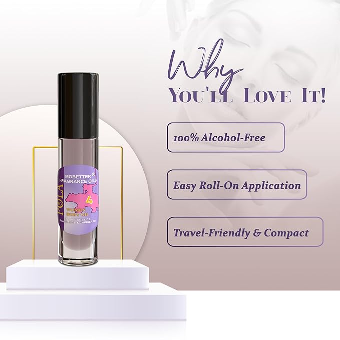 MOBETTER FRAGRANCE OILS Big Pola 4 Purple women perfume fragrance Body Oil