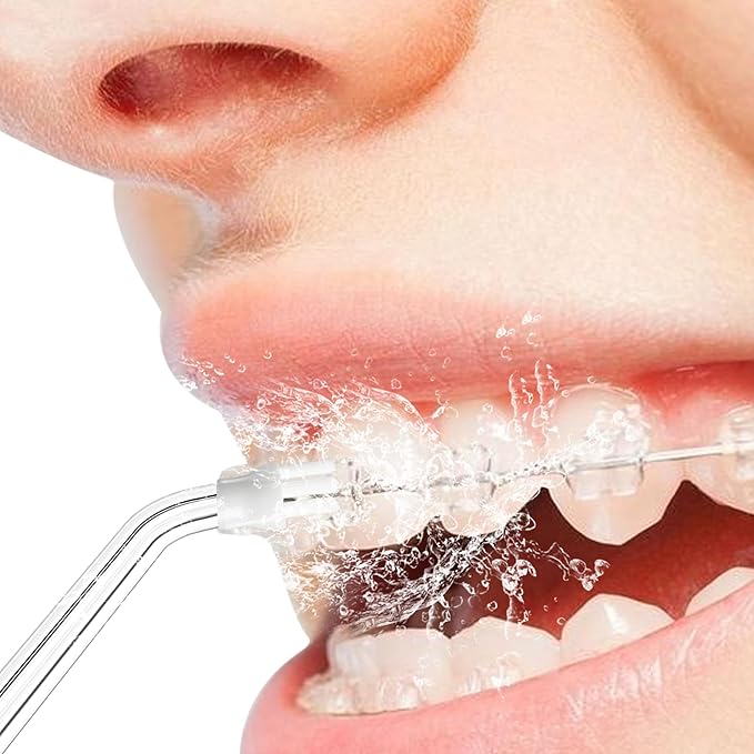 Plaque Seeker Replacement Tips for Onlyone Water Flosser, Oral Irrigator Jet Tip Only Compatible Onlyone FC5090 Water Flosser(5 Plaque Removal Tips)
