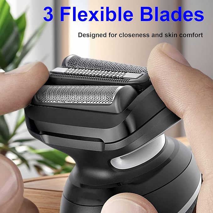Series 5/6 53B Replacement Head for Braun Electric Foil Shaver, Compatible with New Generation Braun Razors 5020cs 5018s 5035s 5049cs 5050cs 6020s 6040cs 6075cc 6072cc 6090cc (1 Count)