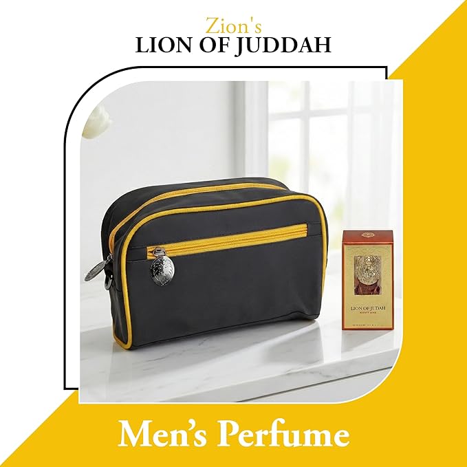 Mighty King Eau de Parfum Gift Set for Men | 15ml Bold Masculine Fragrance | Long-Lasting Scent & Premium Travel Toiletry Bag | Luxury Present for Him