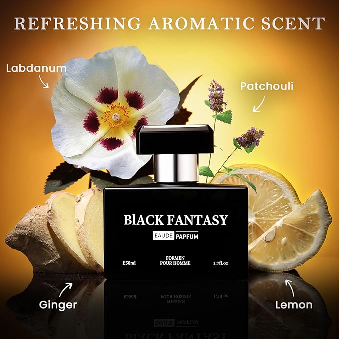 Men's cologne perfume Men's perfume Long term spray Cologne men's perfect cologne (Phero_mone) fresh, warm, unique, rich fragrance 50ML Eau de Toilette for Men, affordable delicate gift package