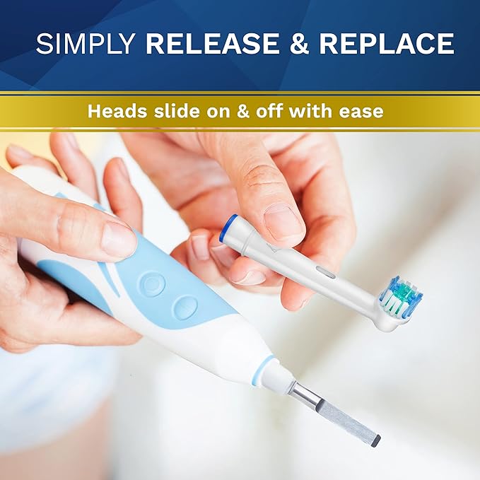 Replacement Toothbrush Heads Compatible with Oral B - 8 Pack Aster Toothbrush Head Compatible with Oral B Braun Electric Brush Heads Refill for 7000/Pro 1000/9600/ 5000/3000/8000
