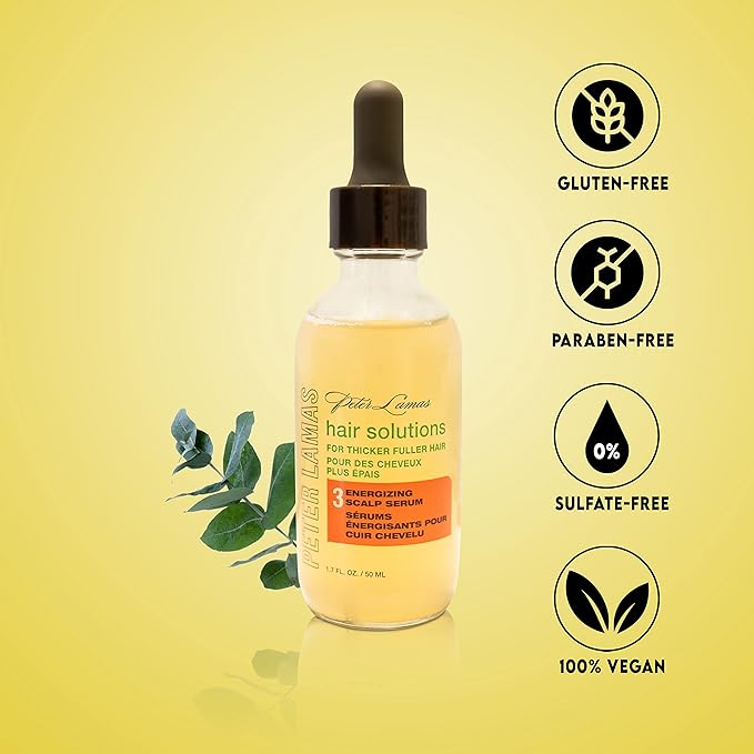 Peter Lamas Hair Solutions Energizing Scalp Serum, 1.7 Ounce by Peter Lamas