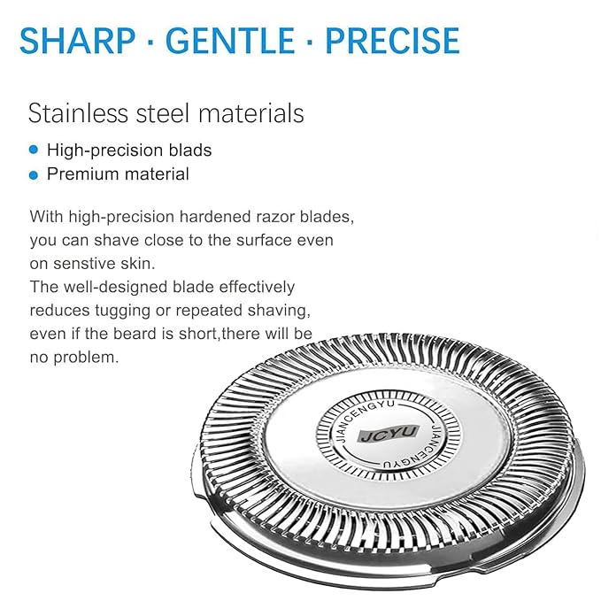 SH70/71 Replacement Heads Compatible with Philips Norelco Series 7000, Replacement Blades Compatible with Philips Electric Shaving Series 7000 S7311 S7370 S7530
