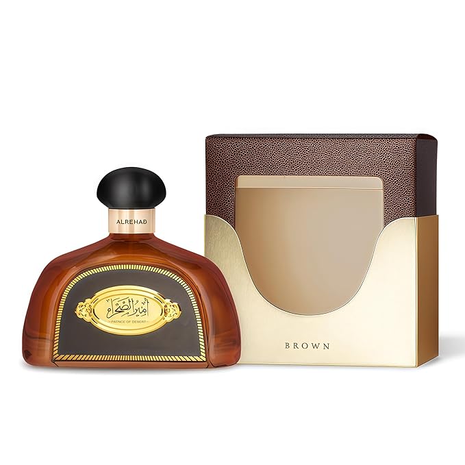 Prince Deseret Brown Men's Cologne Eau de Parfum 3.4 Fl. Oz, Warm Spicy Woody Notes, Modern Masculine Fragrance Lasts All Day
