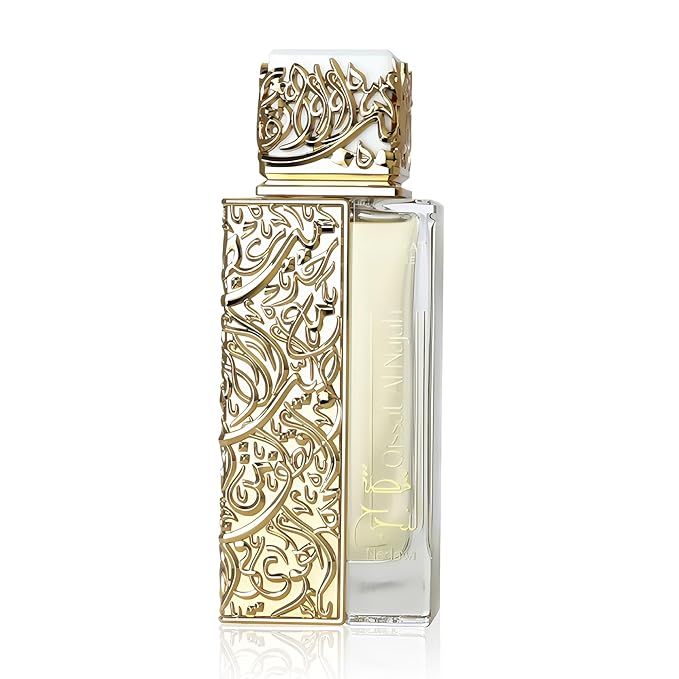 QISSAT AL NAJAH NEDAWI Cologne for Men | Luxury Oud Woody Musk Perfume | 100ml Eau de Parfum | Long Lasting Fragrance with Leather, Rose & Citrus Notes