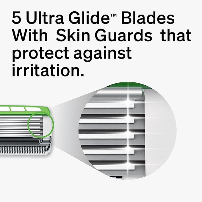 Schick Hydro Sensitive Razor — for Men with Sensitive Skin with 5 Razor Blades