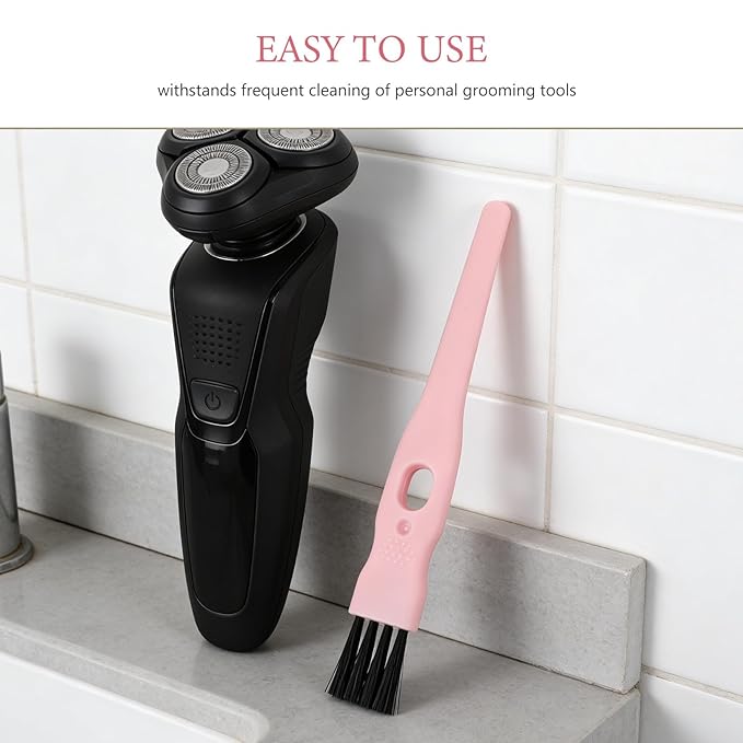 60pcs Electric Shaver Cleaning Brush - Mini Razor Brush Cleaner with Nylon Bristles and Plastic Handle - Groove Cleaning Tool for Detailed Maintenance