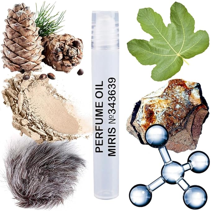 MIRIS No. 343639, Inspired by Casanova, Long-Lasting Unisex Perfume Oil for Women & Men Roll-On, Rollerball 0.34 Fl Oz / 10 ml