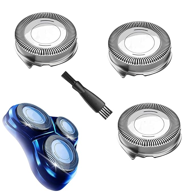 HQ8 Replacement Heads for Aquatec Shavers,Compatible with Philips Norelco Razor PT720 AT880 AT810 Heads, HQ8 Blades,3 pcs