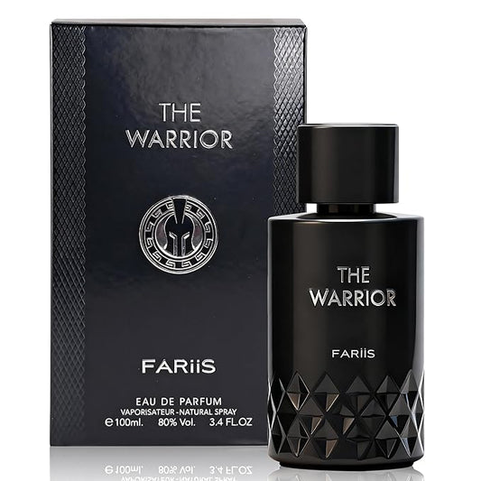 The Warrior Premium Men's Cologne | 100ml Long-Lasting Eau de Parfum | Bold Citrus Leather Fragrance | Valentine's Day Gift for Him