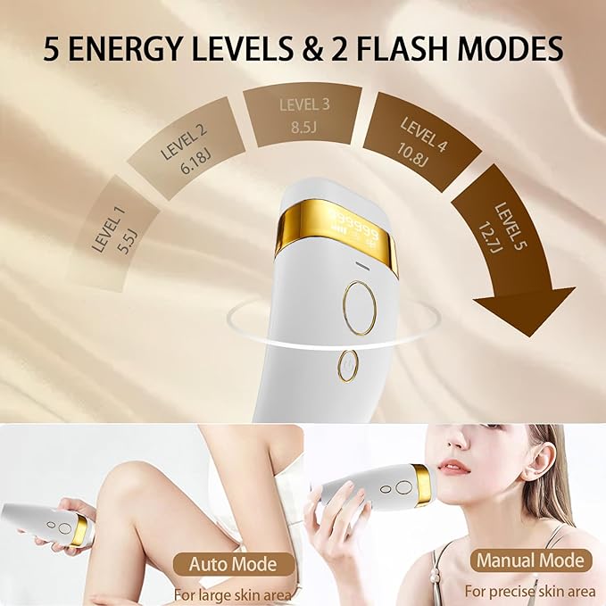 Hair Removal Device, 5 Levels