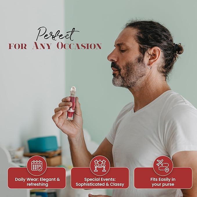 MOBETTER FRAGRANCE OILS Pola Red Remixed Cologne Body Oil for Men (10ml Roll On)