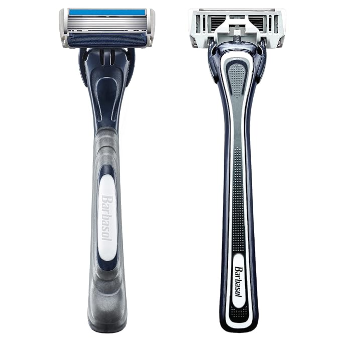 Barbasol Ultra 6 Plus Premium Disposable Razor Value Pack Bundle (3 Packs/9 Total Razors)