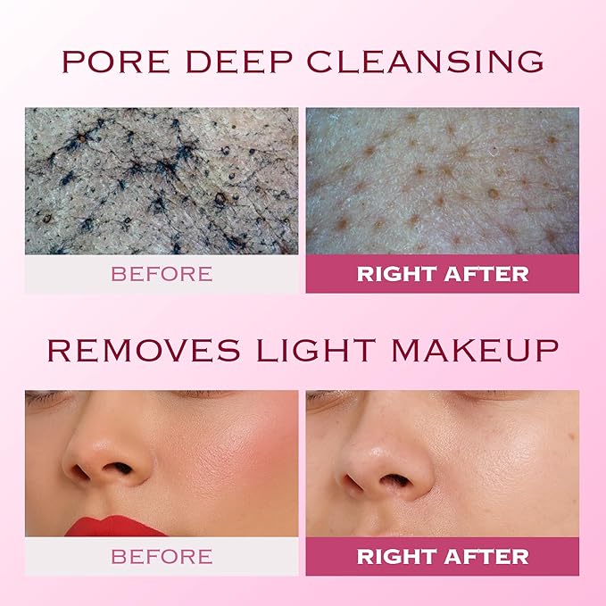 VERY BERRY Pore Deep Cleansing Foam | Berry Complex + Fermented Ingredients for Moisture & Healthy Glow | Gentle Exfoliating Face Scrub for Bumpy Skin | Pore Cleanser | 100g/ 3.52 FL OZ, 2pcs