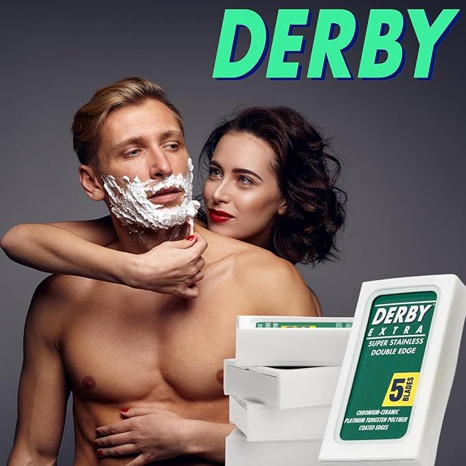 Derby Extra Double Edge Razor Blades, 100 Count