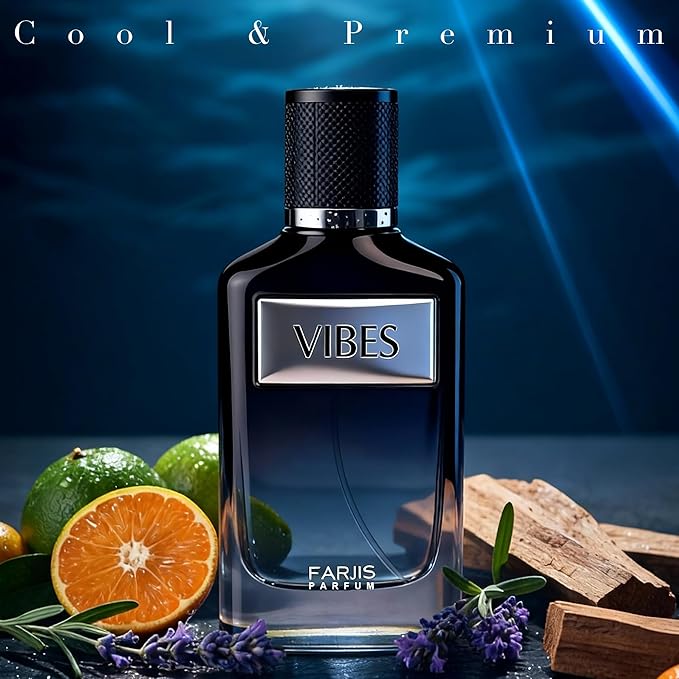 Luxury Cologne for Men, Fresh Citrus and Aromatic Lavender with Deep Woody Musk, Long Lasting Eau de Parfum, 3.4 Fl Oz