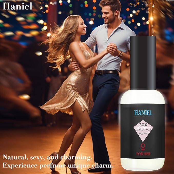 Haniel Pheromones Perfumes for Women- Social Catalyst with Molecular Release | Floral Woody Musk for Confidence & Magnetic Presence