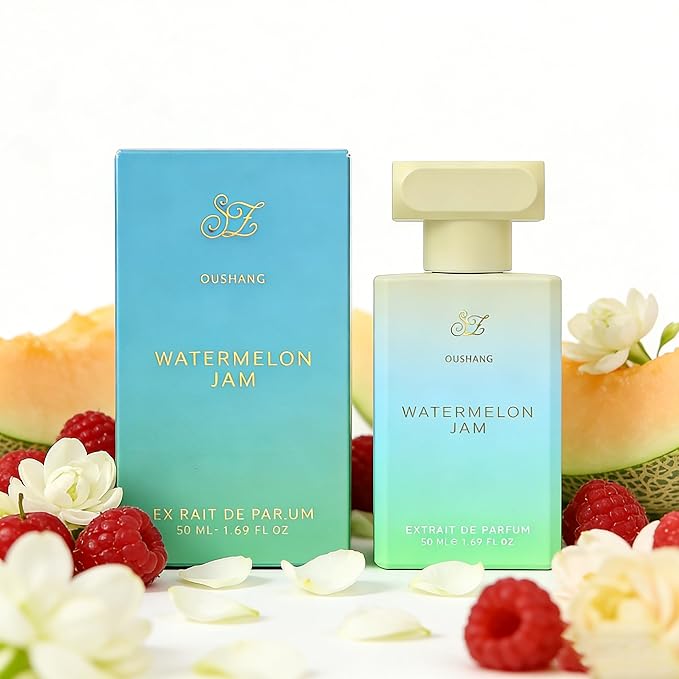 Watermelon Jam Perfume for Women and Men, Juicy Watermelon Fruity Scent, Fresh Sweet Summer Fragrance, Long Lasting Extrait de Parfum