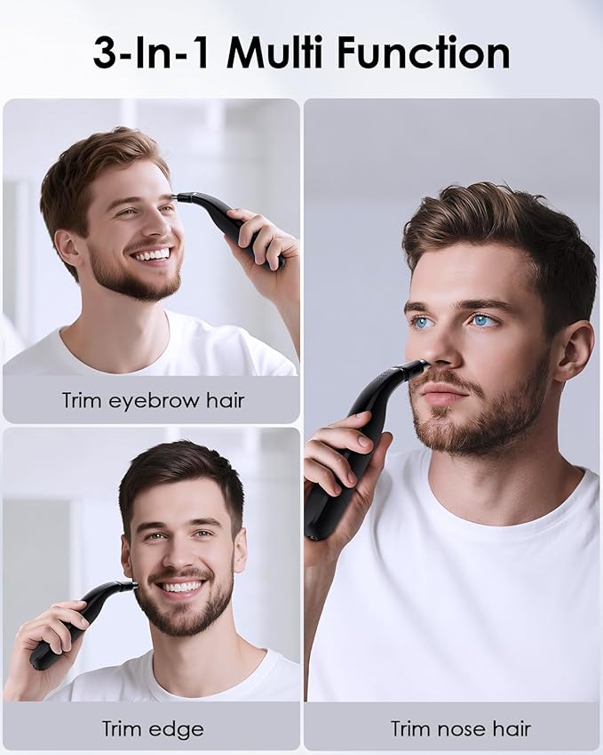 Upgraded Nose Hair Trimmer Replacement Heads for O Blade - Compatible with Oblade QP2834 QP2724 QP2520/30, QP2620/30, and Pro Series - Quick & Effortless Trimming, Painless Hair Removal