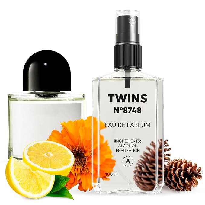 TWINS Impression of Bal D Afrique | Unisex Perfume for Women and Men Eau de Parfum | No.8748 | 3.4 Fl Oz / 100 ml