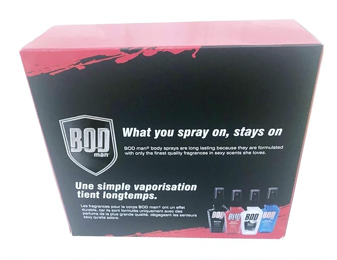BOD Man Body Sprays, Fragrance
