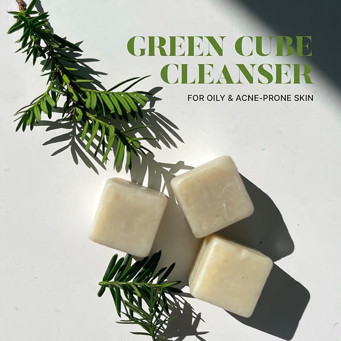 Clarifying Bar Soap Refill – Gentle Cleansing for Oily & Acne-prone Skin – Korean Skincare, Plant-based, Sulfate-free – For Men & Women I 3.53oz (5 Bars)