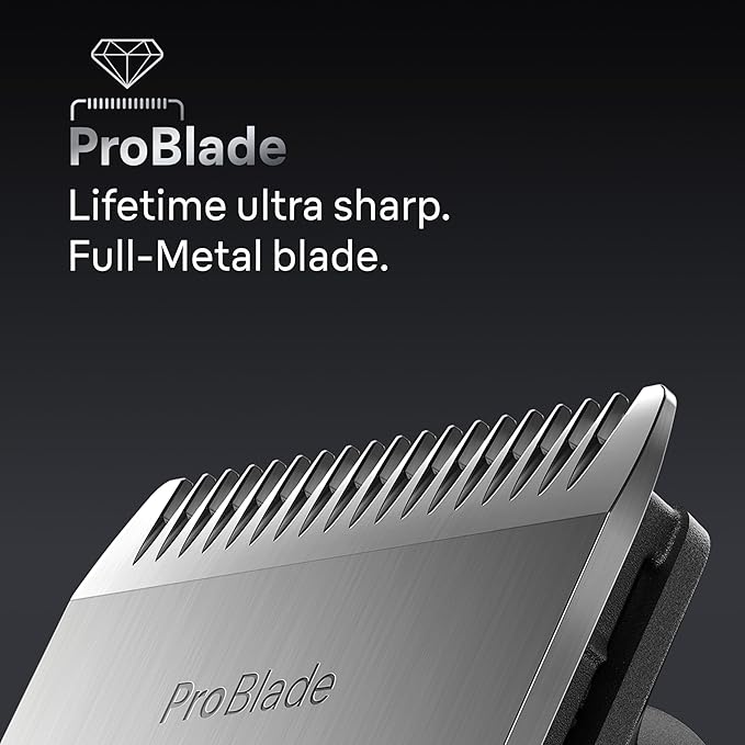 Braun All-in-One Men's Shaving Kit Series 7 7440, 12-in-1 Beard, Face, Nose, Ear Trimmer, Hair Clippers, Body Groomer and Manscaping + Travel Case + Charging Stand