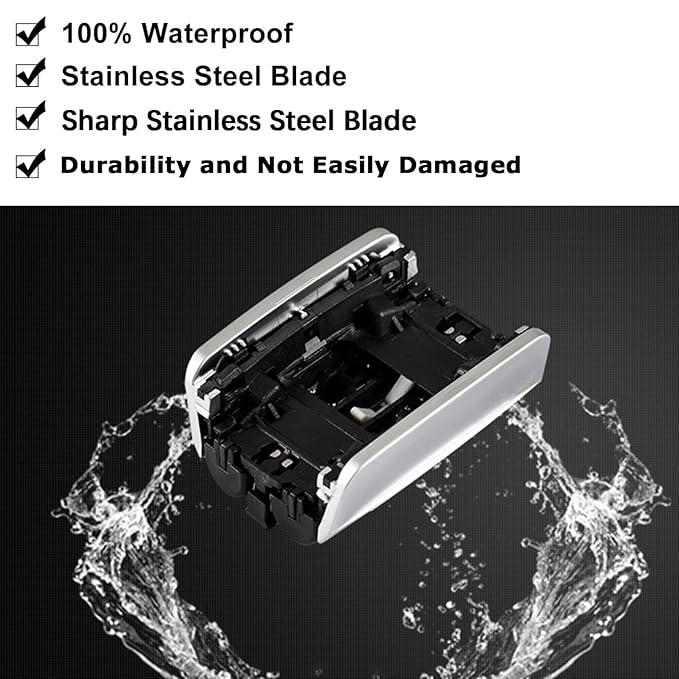 83M Replacement Head Compatible With Braun Series 8, 83M Wet and Dry Replacement Foil and Cutter for Braun Electric Shaver S8, 8370cc, 8340s, 8350s, 8467