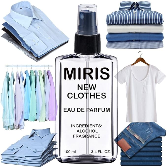MIRIS New Clothes, Long-Lasting Unisex Eau de Parfum for Women & Men, Spray 3.4 Fl Oz / 100 ml