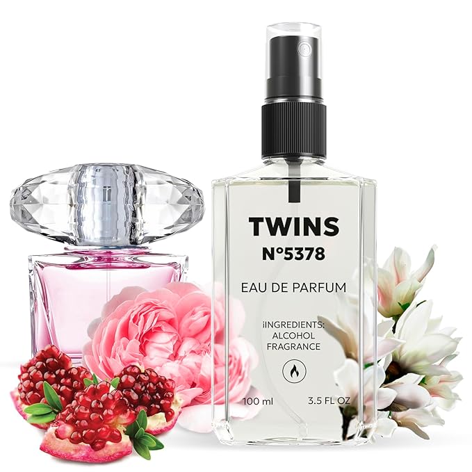 TWINS Impression of Bright Crystal Perfume for Women Eau de Parfum | No.5378 | 3.4 Fl Oz / 100 ml