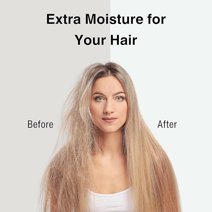 Moist Diane Natural Shampoo and Conditioner Set for Women & Men, Argan Oil Shampoo & Conditioner for Curly Hair by Keratin, Protein& Collegen in Japan, Silicone& Sulfate Free 30.4Fl Oz MOIST& SHINE