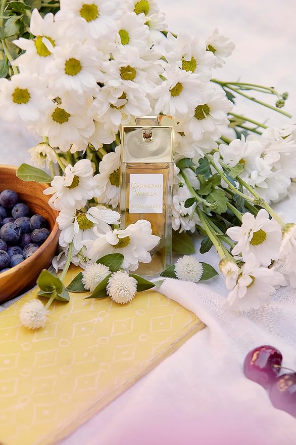 Alyssa Ashley Cashmeran Vanilla - Vanilla Perfume with White Amber, Patchouli, Salted Caramel, Musk - Elegant Perfumes for Women - 1.7 oz EDP Spray
