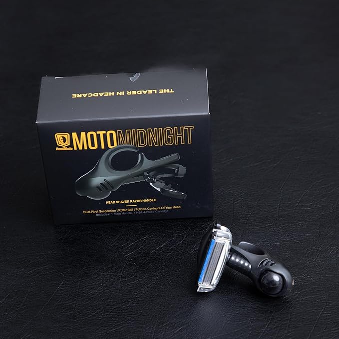 HeadBlade LE Moto Men's Head Shaving Razor - Military - Revolutionary Dual Active Suspension…