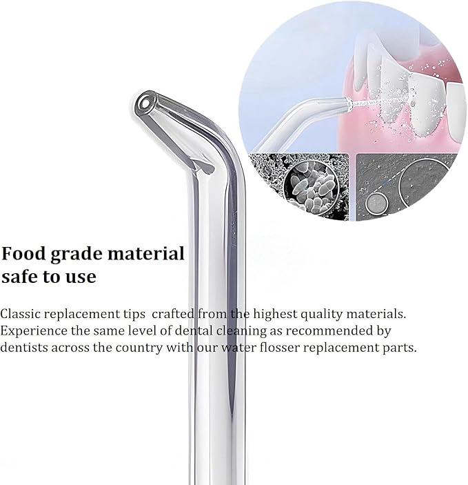 Replacement Heads for WaterPik Water Flosser, Replacement Tips Compatible with Water pik Oral Irrigators Accessories, 3 Classic Jet Tips.(Assorted Colors, Random Delivery)