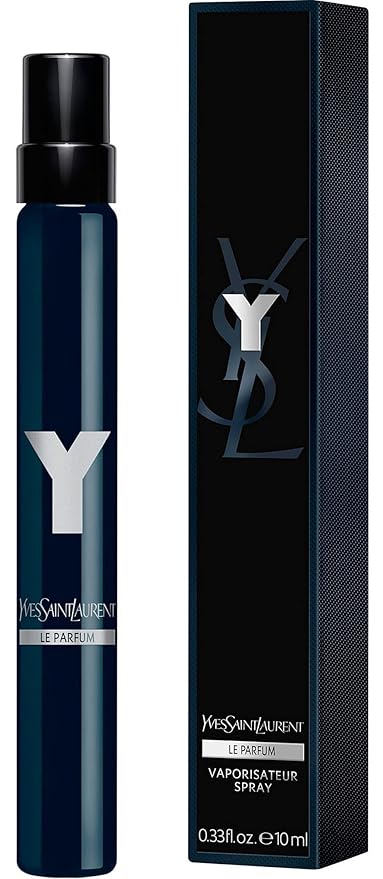 Yves Saint Laurent Y LE PARFUM Spray with Cedarwood & Lavender for Men, 0.33 oz/10 ml Travel Spray