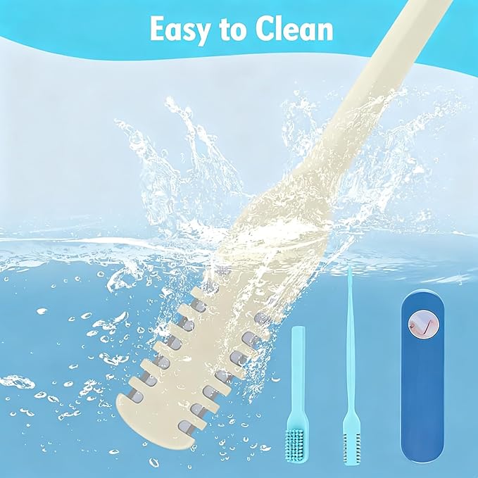 2-in-1 Nasal Hair Cutter, 360° Rotating Double Sided Nose Hair Removal Tool Mini Noses Hairs Removers Tools Nose Hair Clipper with Ear Picker for Women and Men (Dark Green, 6pcs)
