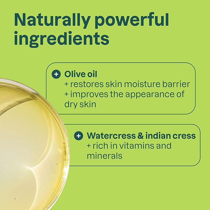 ATTITUDE Body Soap Bar, Natural Origin, Protects and Softens Dry Skin, Watercress, Indian Cress & Olive Oil, EWG Verified & Vegan, Pear & Amber, 4 Oz (Pack of 6)