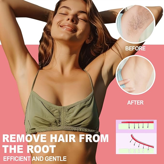 5lb Wax Beads for Hair Removal, 80 oz Bulk Big Bag of Pink Hypoallergenic Wax Bean Refill for Commercial Salon & At-Home Use, Full Body (Brazilian, Bikini, Face, Underarm, Legs) Coarse & Fine Hair