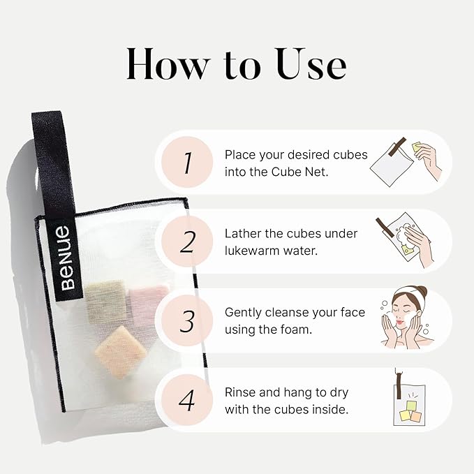 Natural Bar Soap Starter Kit – Daily Face & Body Cleanser for All Skin Types – Korean Skincare, Plant-based, Sulfate-free I 2.12oz (3 Bars)