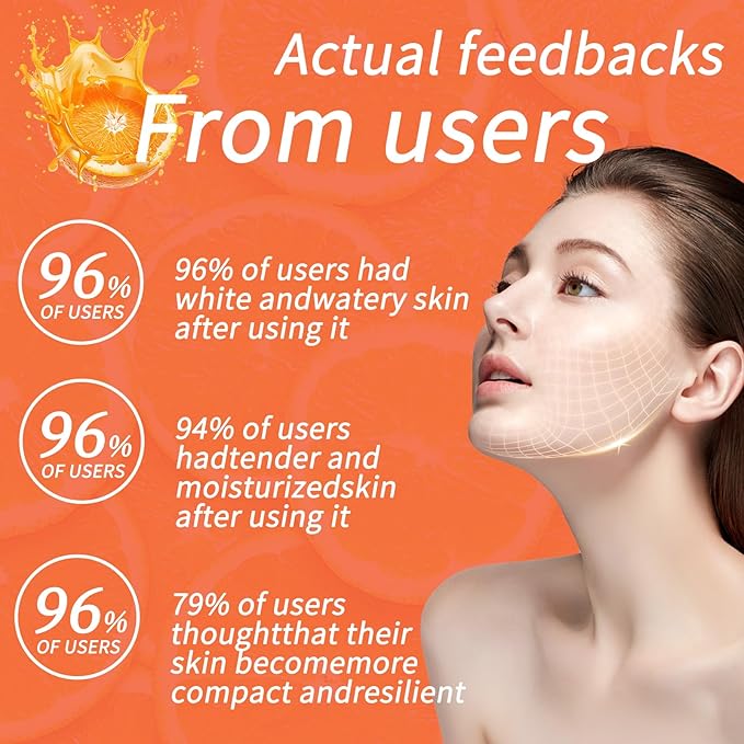 Vitamin C Face Cream, Vitamin Moisturizer C Creams with Hyaluronic Acid Squalane, V C Cream Face For Fine Lines & Tightening Skin Wrinkles, Antioxidant Firming Cream