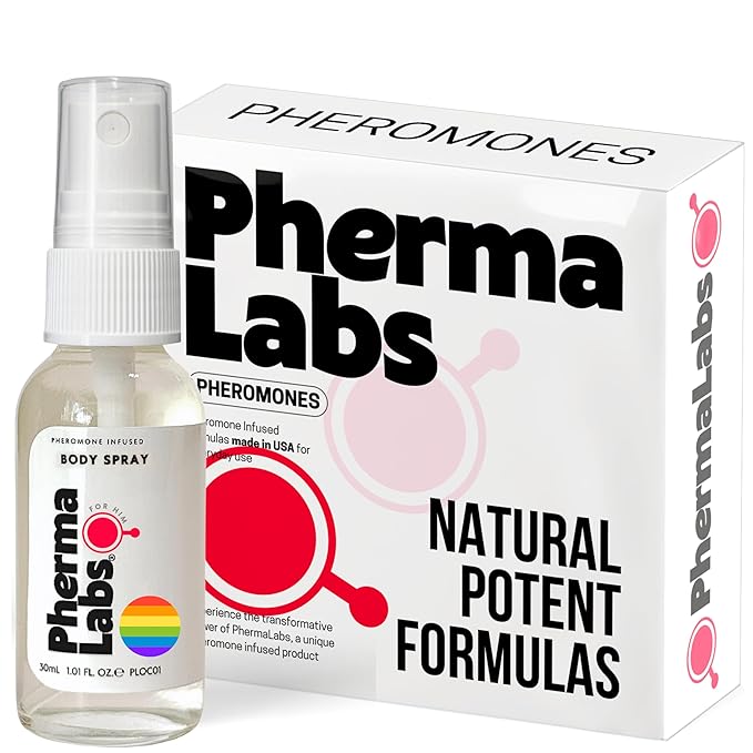 Pheromone Infused Body Spray for Gay Men - Long Lasting Scent for Irresistible Allure 1 oz bottle (Original Scent)