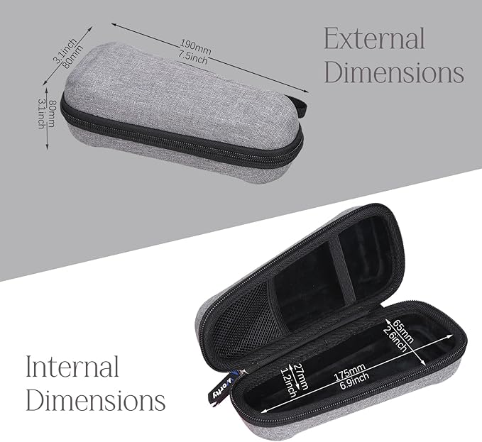Case for Remington F5 Power Series Foil Shaver Electric Razor F5-5800B-AT1 - Hard Protective Travel Carrying Storage Bag (Case Only) (for F5 Power Series)